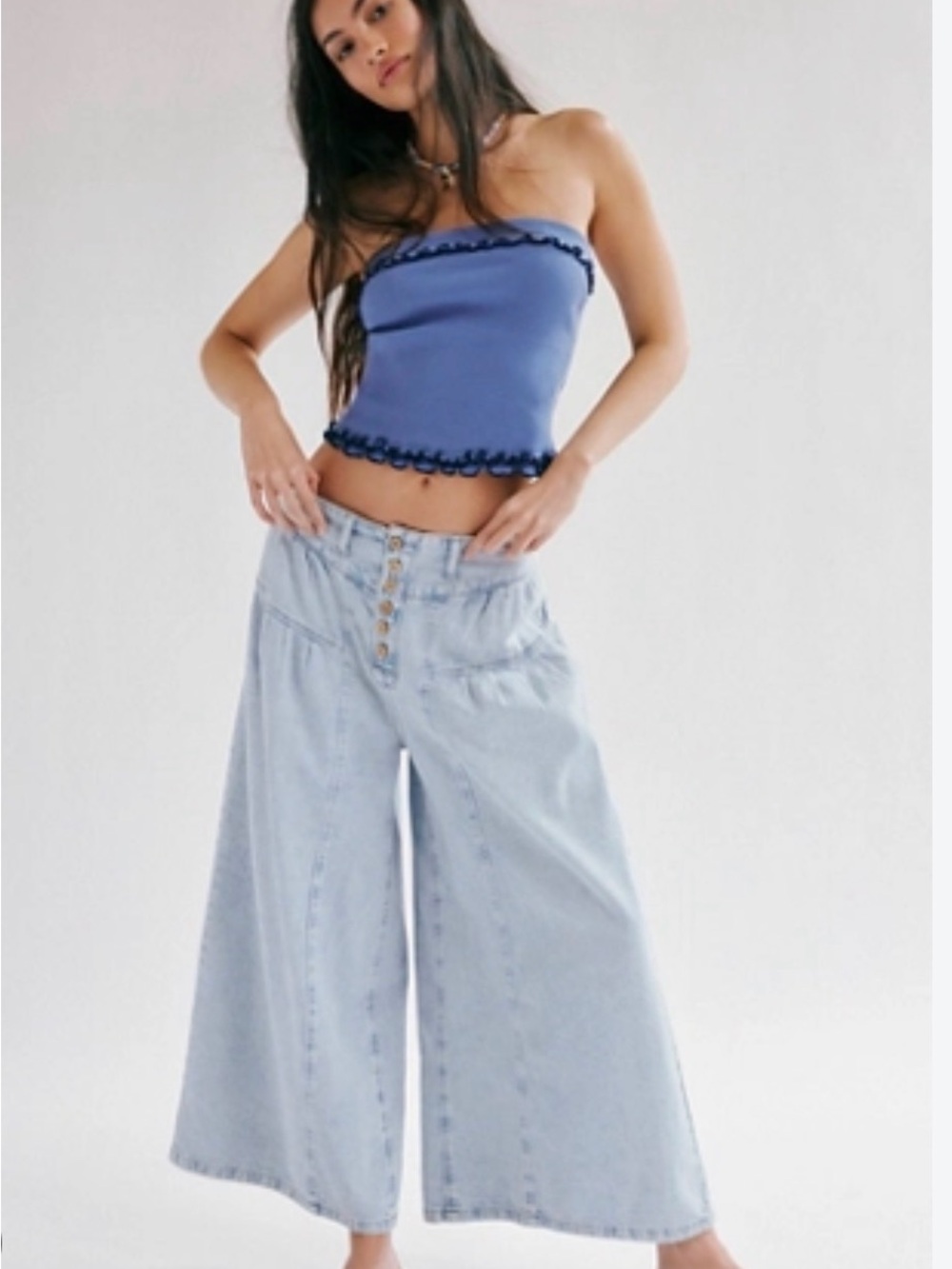 We The Free Blossom Pull on Jean